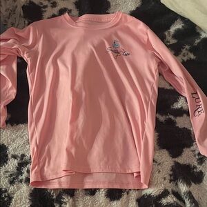Boys Pink Long Sleeve Kids Shirt